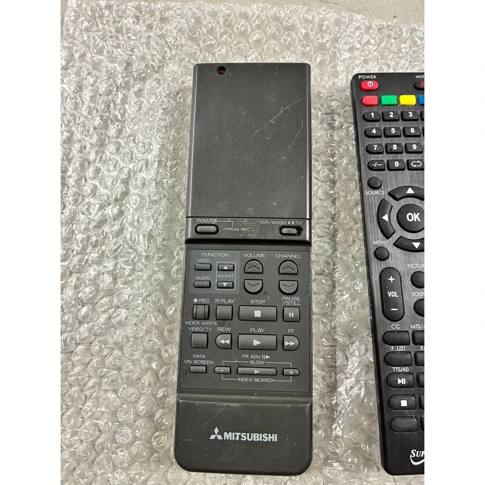 Mitsubishi, Philips, & SuperSonic Remote Control Bundle - 3 Remotes